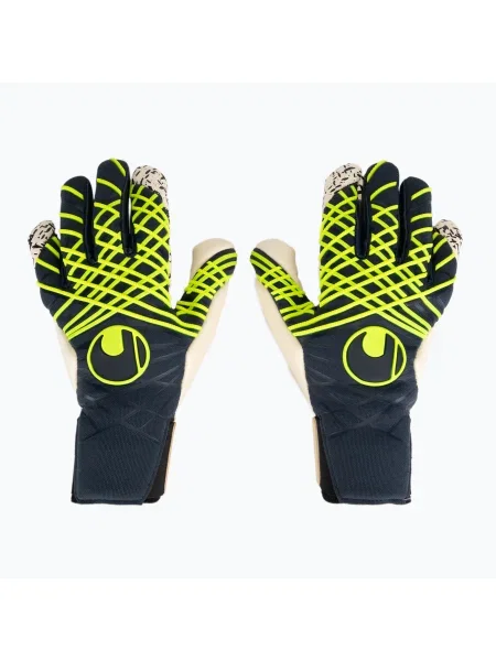 Uhlsport Prediction Flex HN Вратарски ръкавици тъмносиньо/бяло/синьожълто бяло