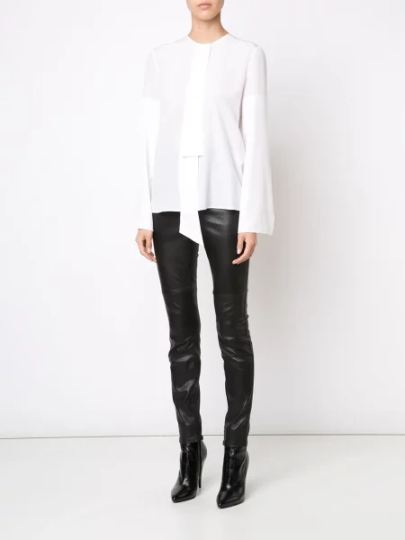 Bluză Givenchy cu funde alb