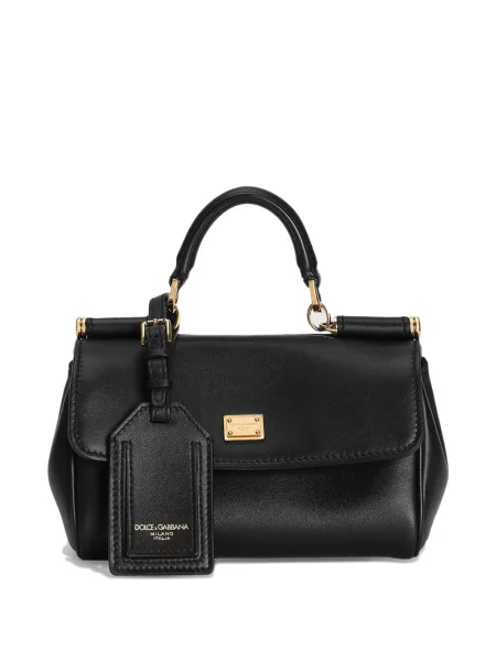 Geantă Dolce & Gabbana Sicily negru