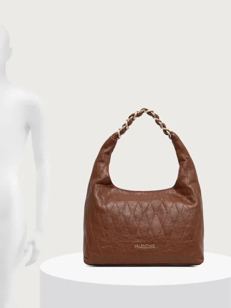 Кожаная сумка хобо Valentino Bags
