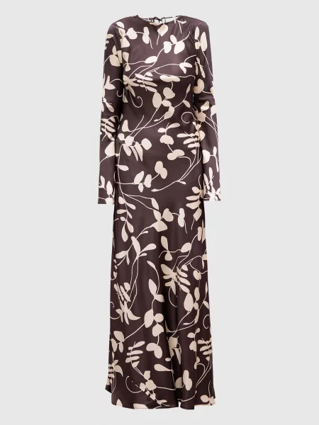 Сукня максі Faroe з відкритою спиною Faithfull коричнева