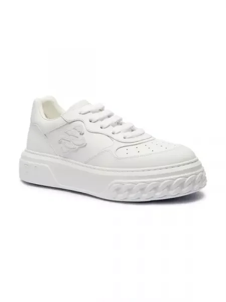 Casadei De piele sneakers alb