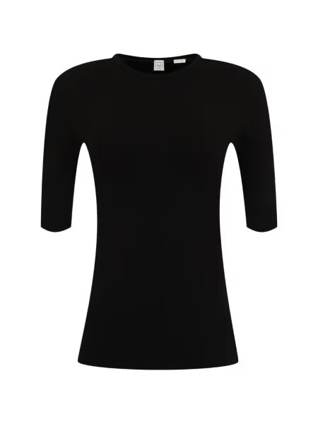 Top Toteme din jerseu negru