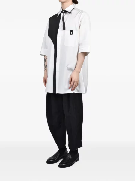 Scurt cămașă Yohji Yamamoto alb