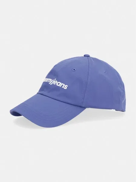 Tommy Jeans czapka bejsbolówka niebieska