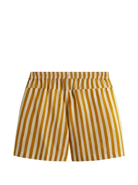 Pantaloni scurți Kith cu dungi galben