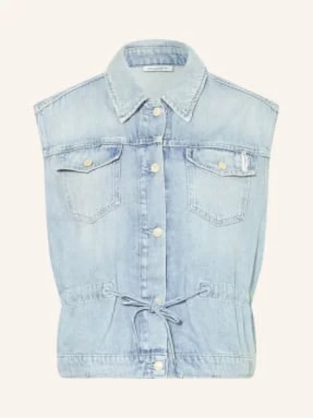Marc O'polo Denim Kamizelka Dżinsowa blau niebieska