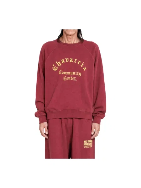 Bluza nierozpinana Willy Chavarria czerwona