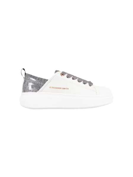 Pantofi Alexander Smith alb
