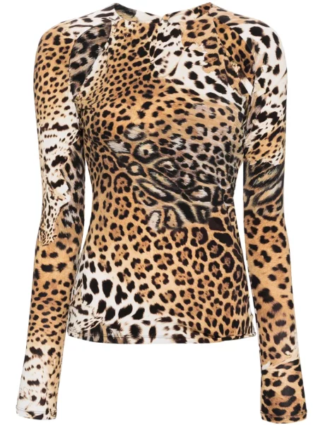 Bluză Roberto Cavalli cu imagine