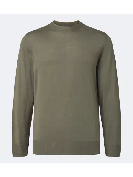 Pulover Canali de lână verde