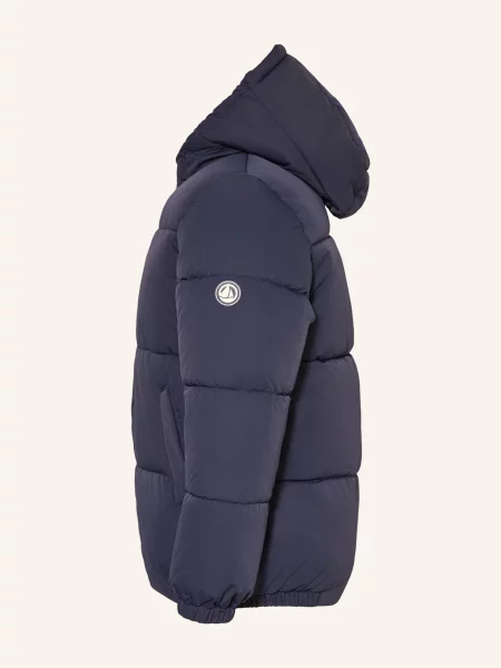 Petit Bateau Prošívaná Bunda tmavě modrá