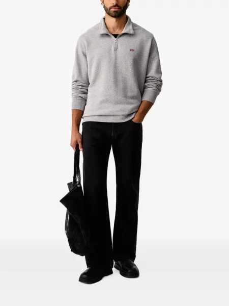 Scurt rucsac Levi's® cu autograf din dantelă gri
