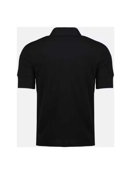 Koszulka polo Courreges czarna