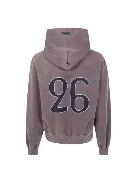 Bluza z kapturem Fear Of God klasyczna brązowa