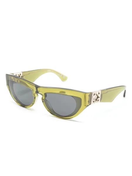 Skaidrios saulės akiniai Burberry Eyewear žalia