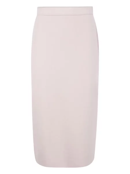 Fustă tip creion D.exterior până la genunchi roz