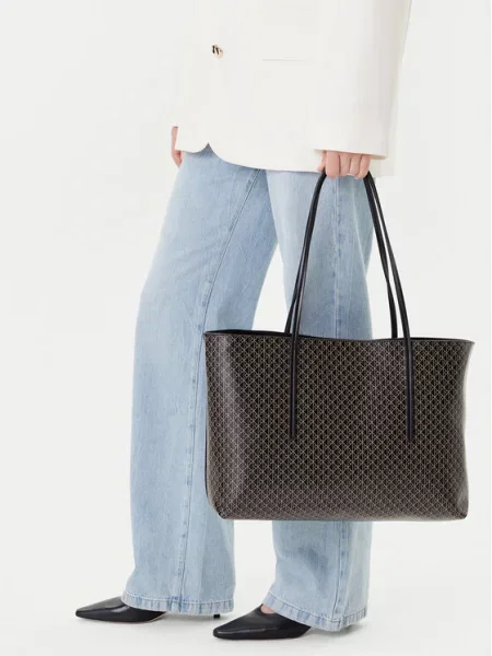 Calvin Klein torebka brązowy czarna