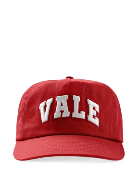 Κασκέτο Vale με κέντημα κόκκινο