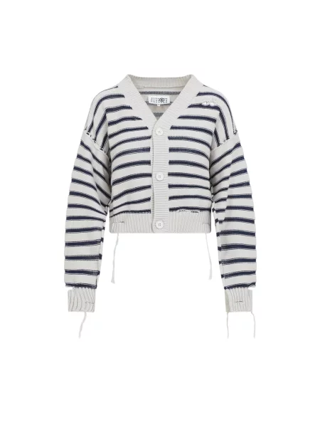 Kardigan Mm6 Maison Margiela beżowy
