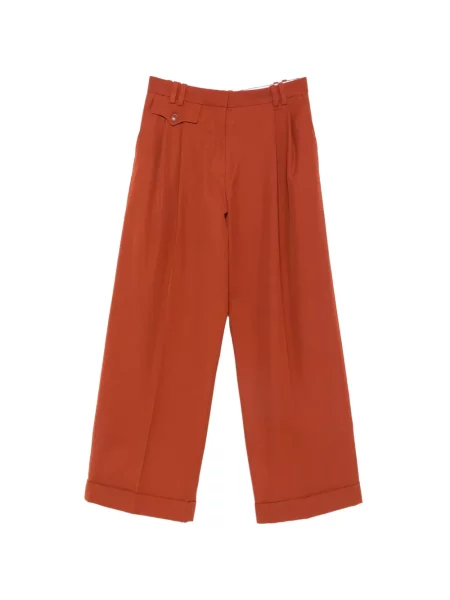 Pantaloni Zimmermann portocaliu