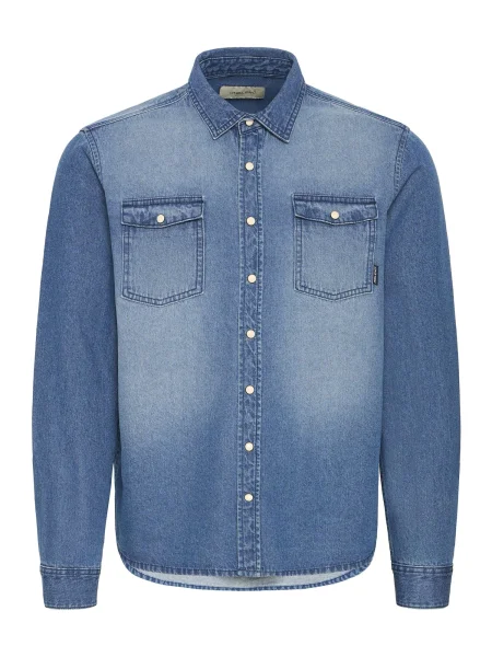 BLEND Cămașă BHDARGO denim albastru