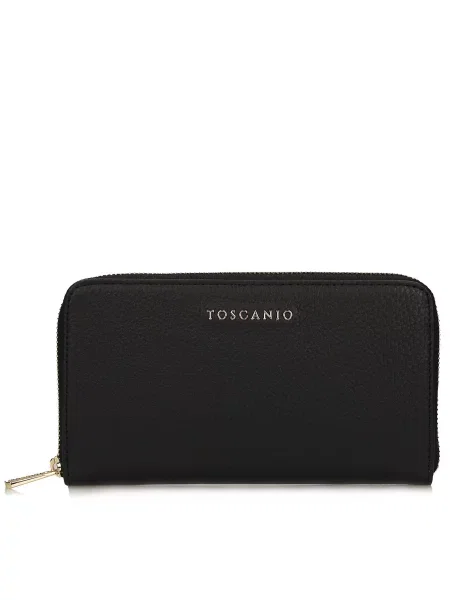 Toscanio Гаманець Шкіра чорний