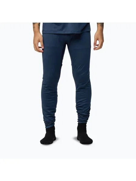 Legíny Fjällräven Bergtagen Merino Long John mountain blue modré