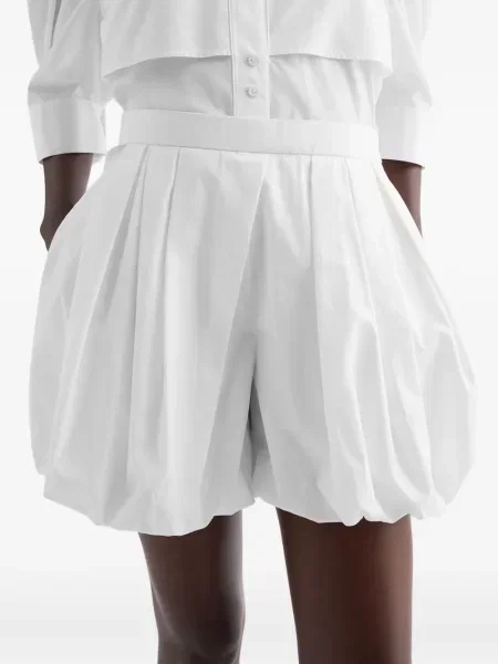 Pantaloni scurți Jil Sander alb