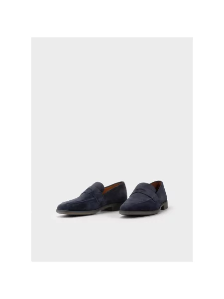 Półbuty Vagabond Shoemakers skórzane niebieskie