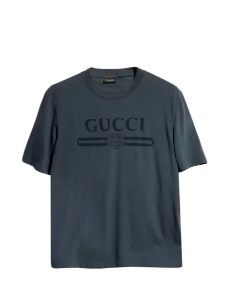 Póló Gucci nyomtatás kék