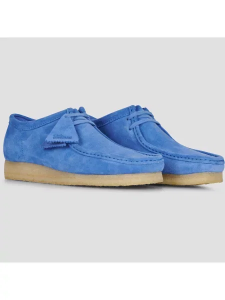 Pantofi Clarks Originals albastru