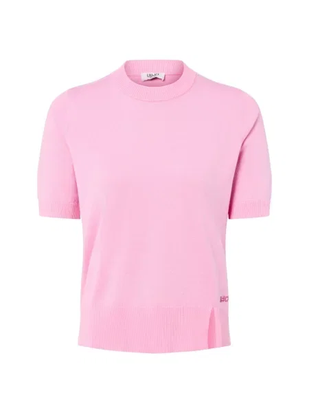 Liu Jo Collection bluzka z dzianiny z domieszką wełny Kobiety S różowy