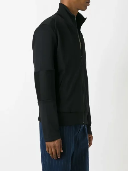 Hanorac Y-3 cu guler înalt negru