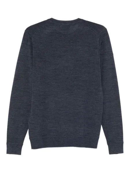 Pulover Superdry cu decolteu rotund albastru