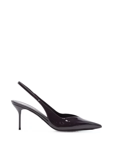 Pantofi cu toc Paris Texas slingback violet