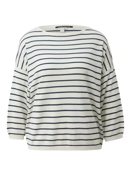 QS Svetr tmavě modrá bílá