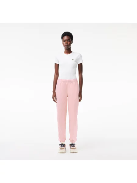 Lacoste Spodnie Dresowe Z Haftem Jogger niebieskie