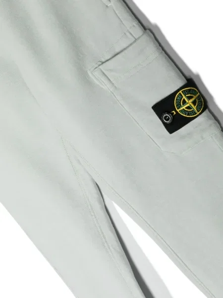 Dětské kalhoty Stone Island šedé