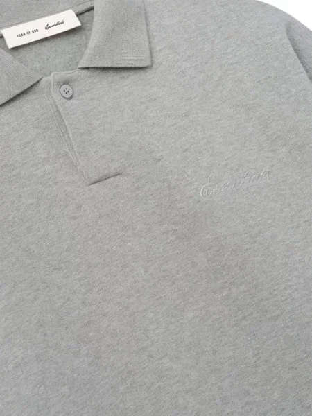 Пуловер Fear Of God Essentials бродиран сиво