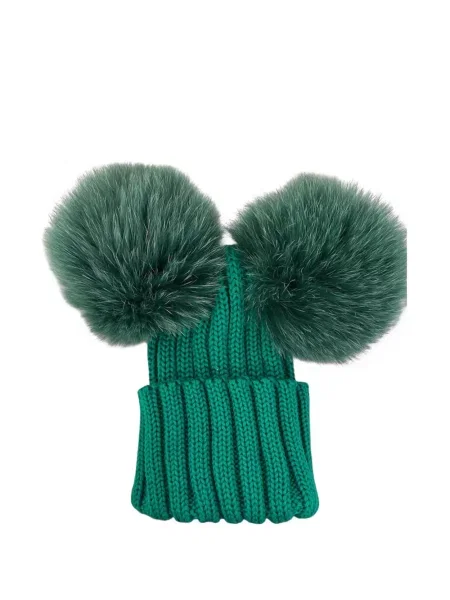 Czapka dziecięca Cuffie Regina zielona