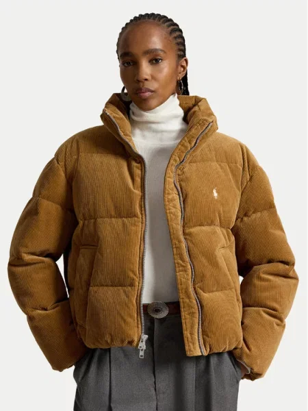 Polo Ralph Lauren Geacă din puf deschis maro