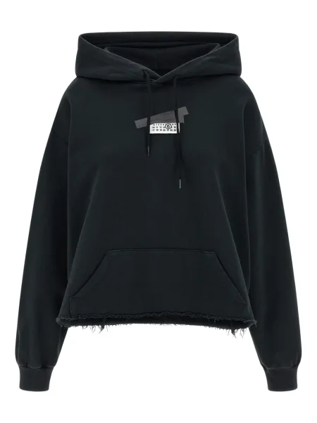 Hanorac cu glugă Mm6 Maison Margiela negru