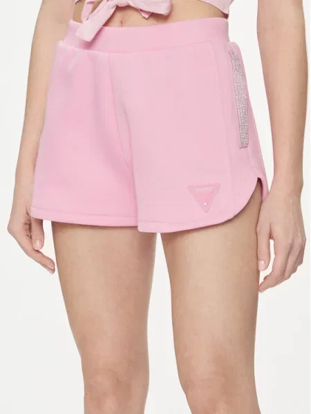 Pantaloni scurți Guess roz