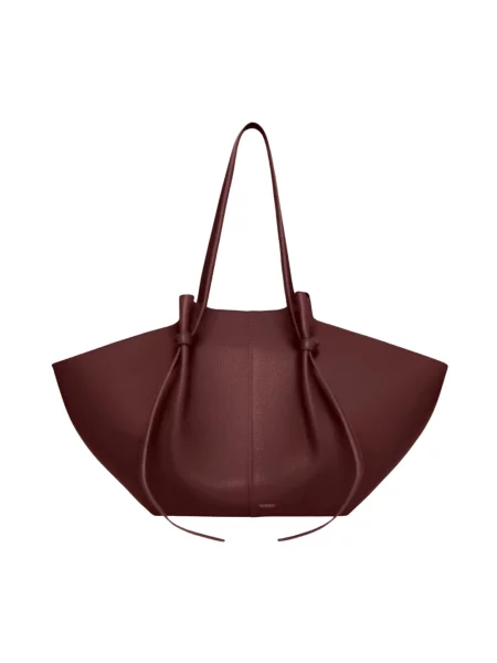 Yuzefi torebka shopper skórzana LARGE MOCHI czerwona