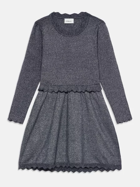 S.Oliver Rochie bleumarin / argintiu