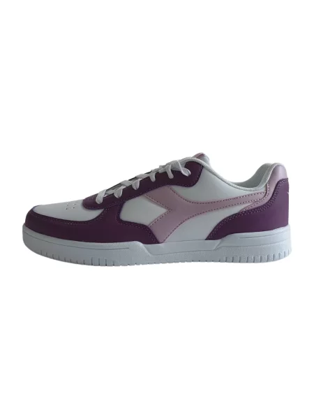 Sneakersy Diadora skórzane fioletowe