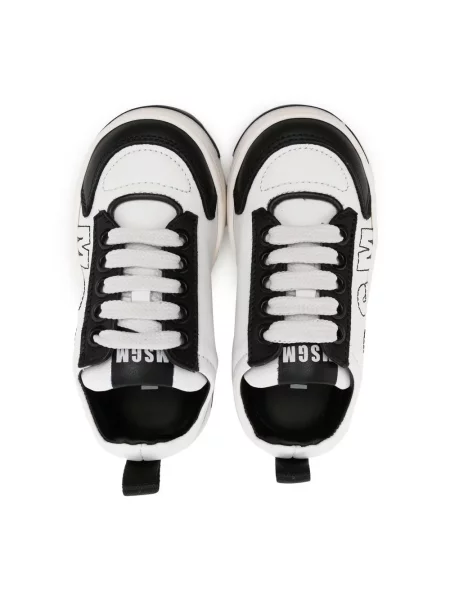 Sneakersy dziecięce Msgm białe
