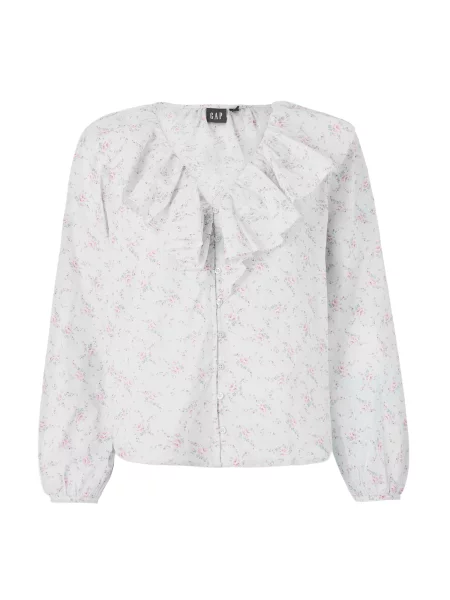 GAP Bluză kaki / pastel / lila / mov orhidee verde