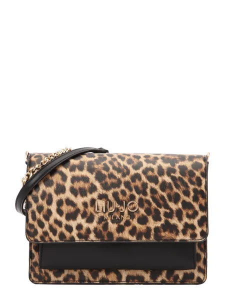 Liu Jo Torba za čez ramo Caliwen rjava / konjak črna